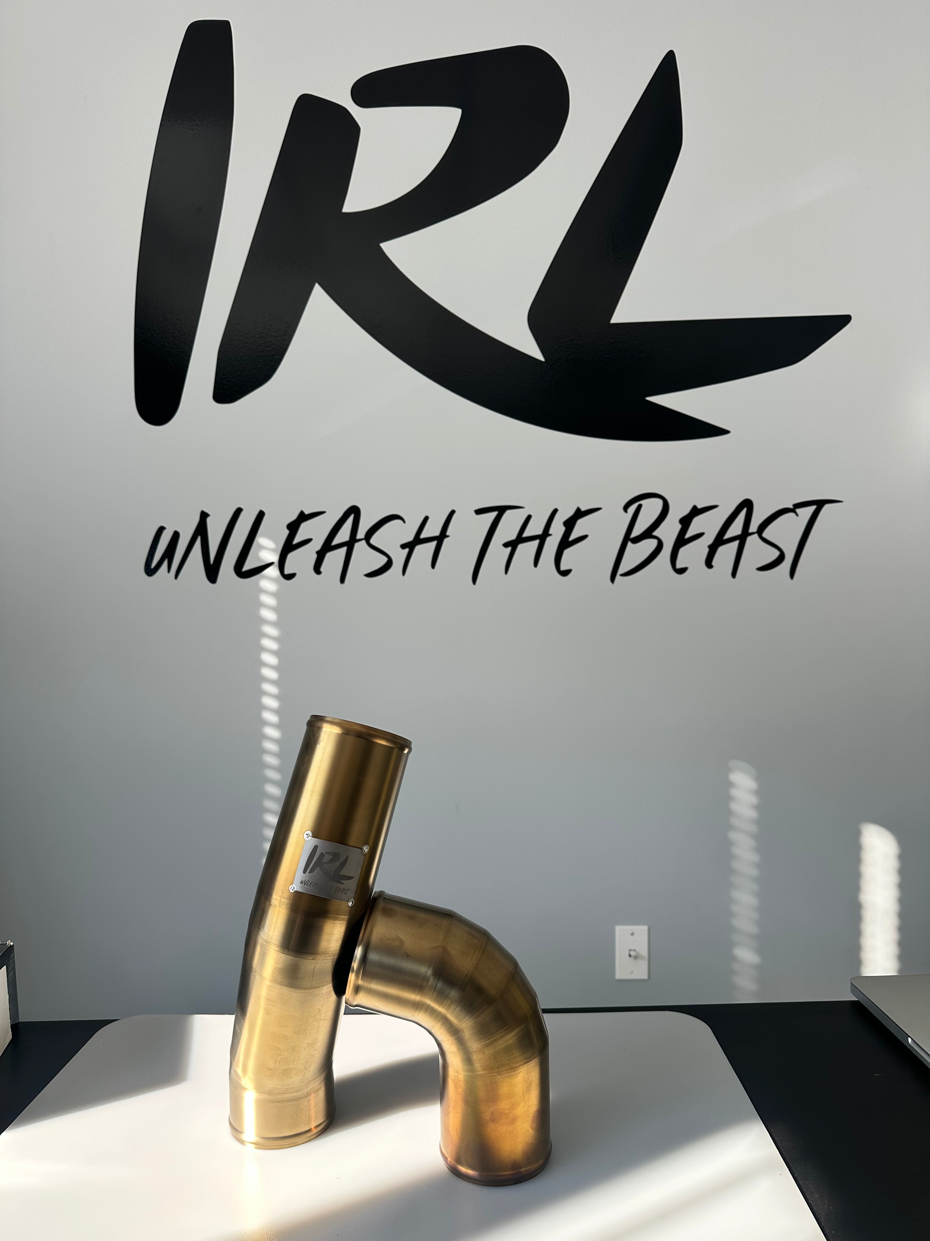 IRL G8X Titanium Front Mount Intakes