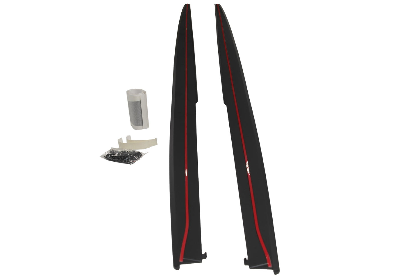 2012-2019 BMW F30 3-Series Performance Style Side Skirt Extension with Decal