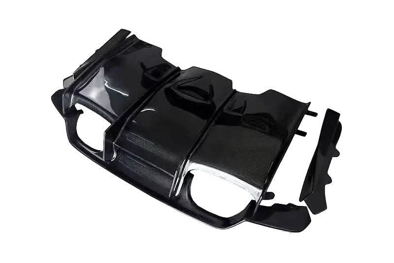 BMW 3 Series F80 F82 M3 M4 PSM Style Carbon Fiber Rear Diffuser Under Tray (2015 - 2020)