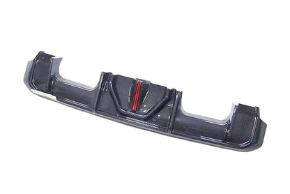 BMW 3 Series G80 M3 G82 G83 M4 Carbon Fiber Rear Diffuser with LED Lights (2019 - 2024)