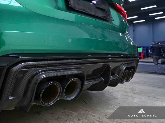 AutoTecknic Dry Carbon Versus Rear Diffuser - G80/ G81 M3 | G82/ G83 M4