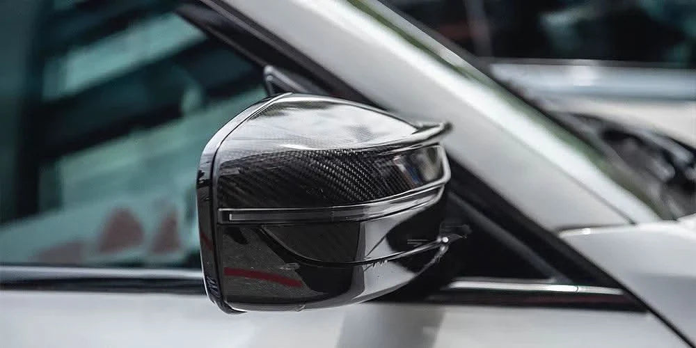 BMW 2 Series G87 3 Series G20/G28 M3 Style Carbon Fiber Side Mirror Housing (2019 - 2024)