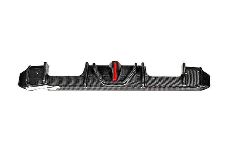 BMW 3 Series G80 M3 G82 G83 M4 Carbon Fiber Rear Diffuser with LED Lights (2019 - 2024)