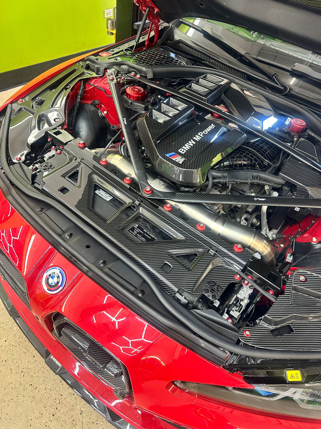 IRL G8X Titanium Front Mount Intakes