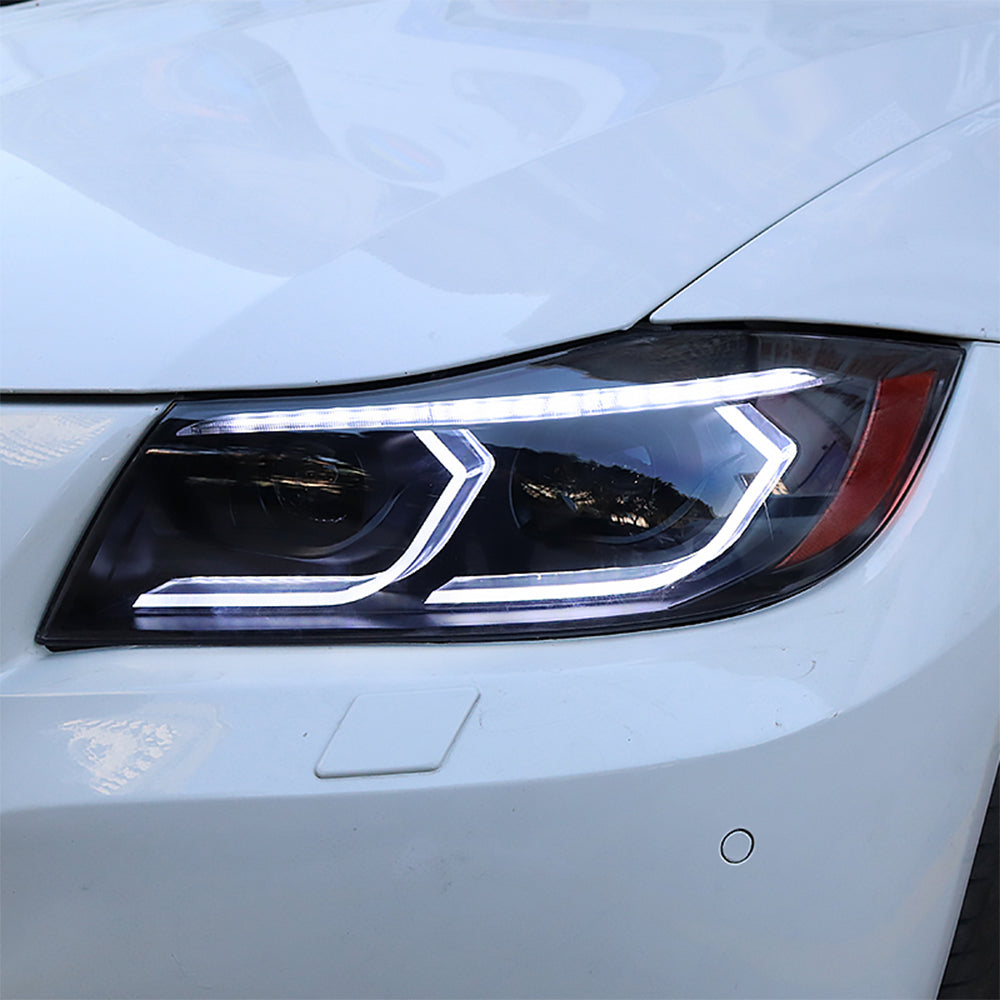 2005-2012 BMW E90 3 Series LED Headlights | House of Apex - House of Apex