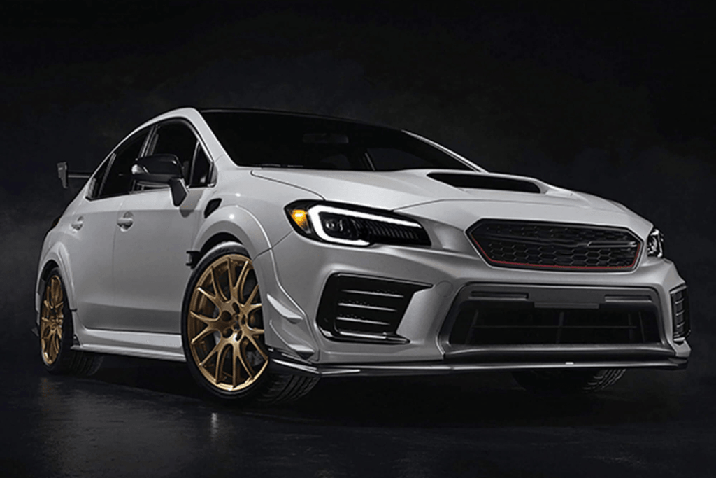 Subaru WRX & WRX STI 1st Gen (VA) Black LED Matrix Projector Headlights (2015-2021)