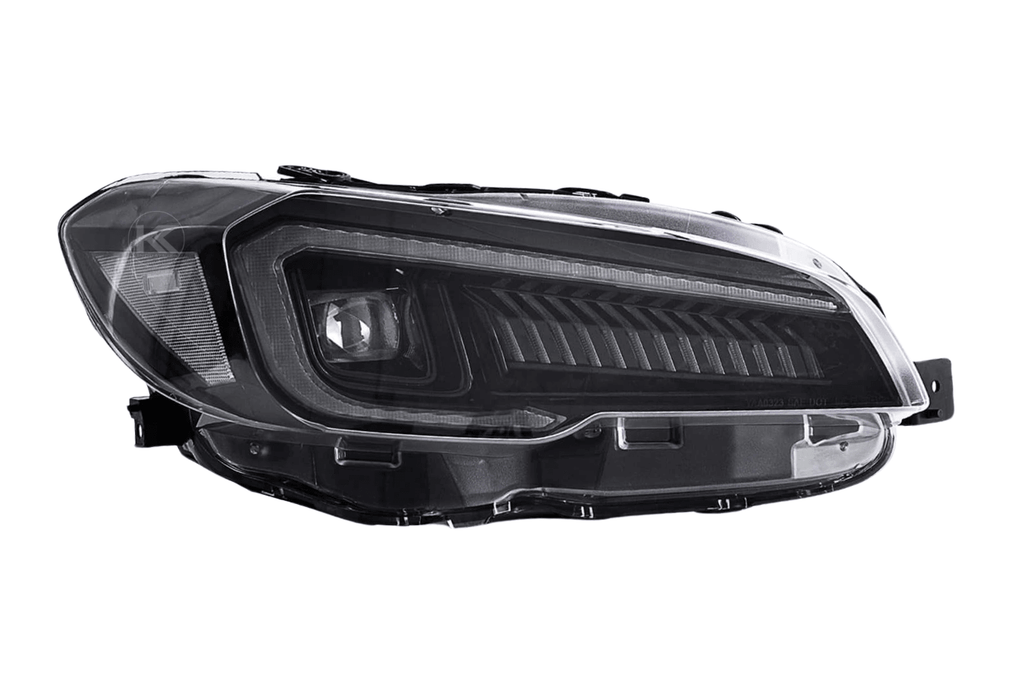 Subaru WRX & WRX STI 1st Gen (VA) Black LED Matrix Projector Headlights (2015-2021)