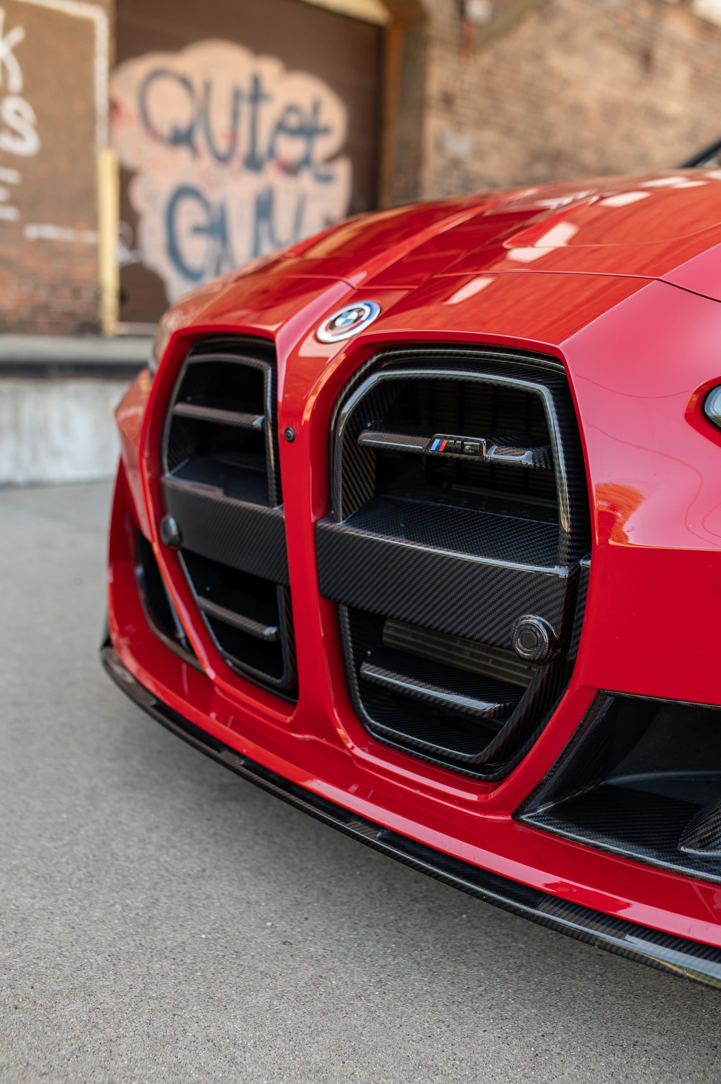 G8X SQ-V Dry Carbon Fiber Grill