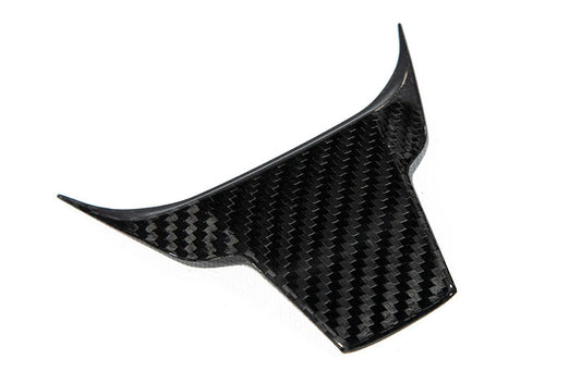OLM Carbon Fiber Lower Steering Wheel Cover (Gloss Finish) -  2016 - 21 Honda Civic / 2017-21 Honda Civic Type R