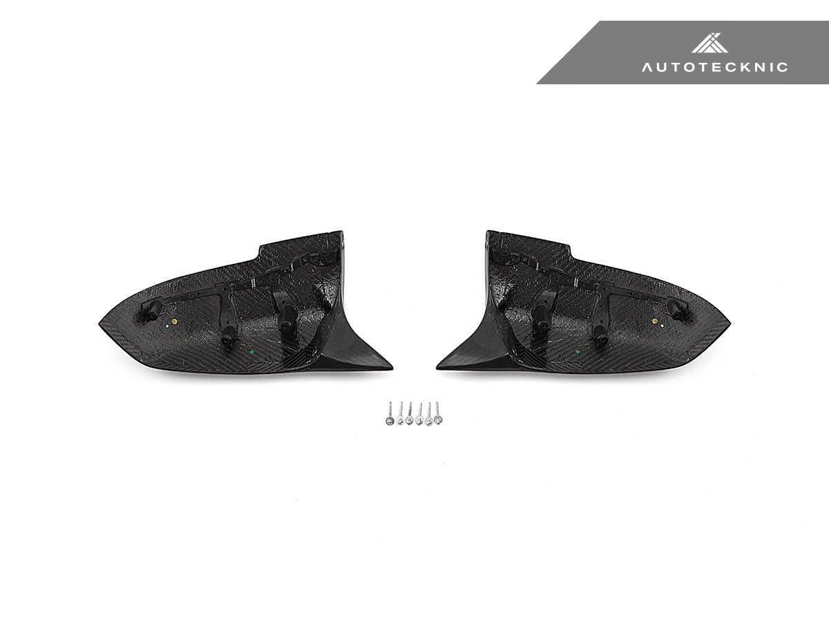 AutoTecknic Replacement Version II M-Inspired Dry Carbon Mirror Covers - F87 M2 | F30 3-Series