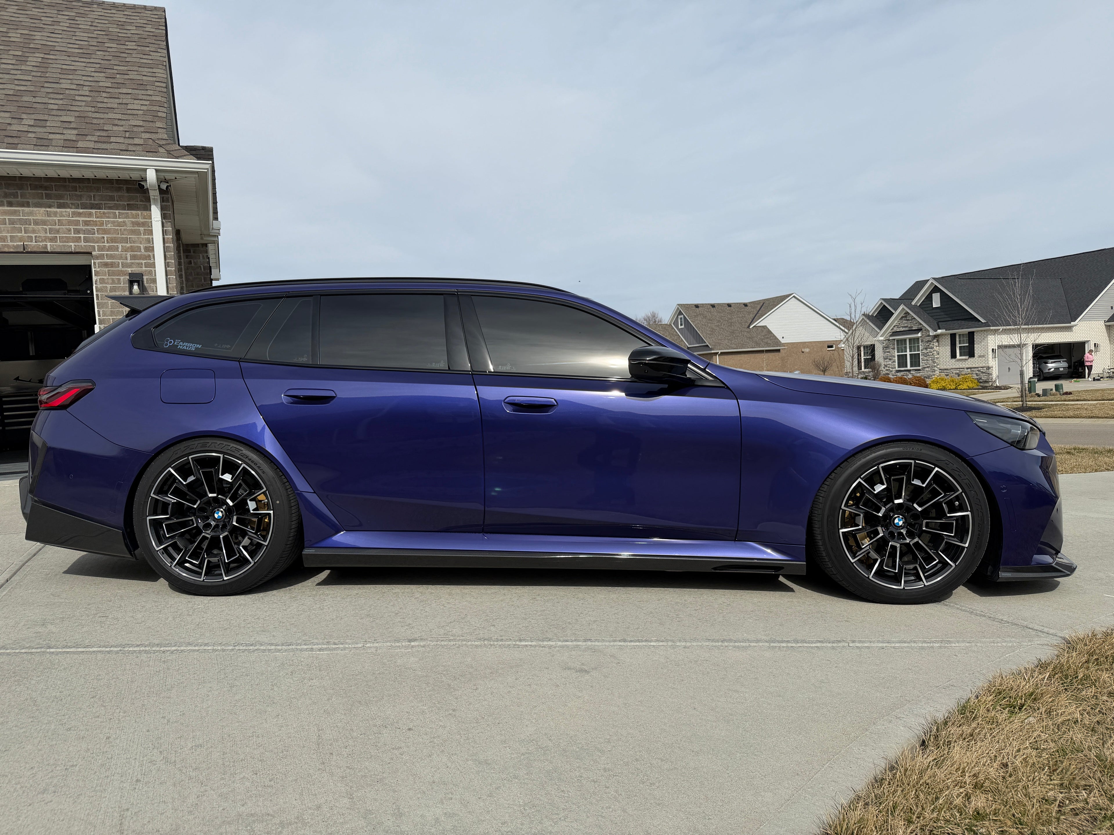 G90/G99 M5 SQ-A Style Dry Carbon Fiber Side Skirt