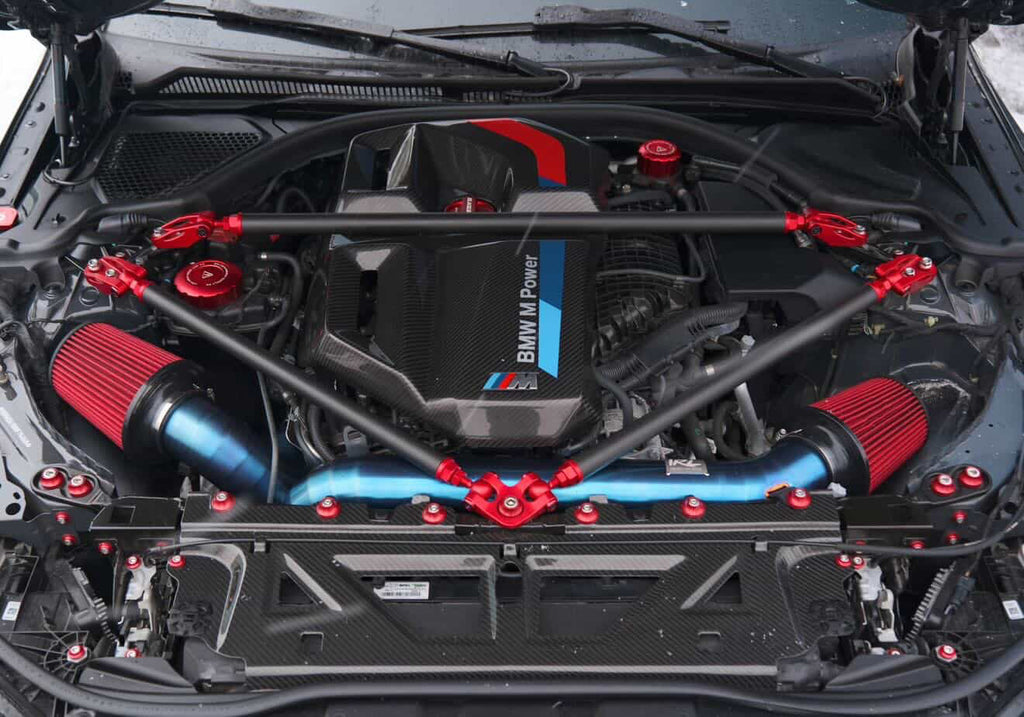 IRL G8X Top Mount Titanium Intake