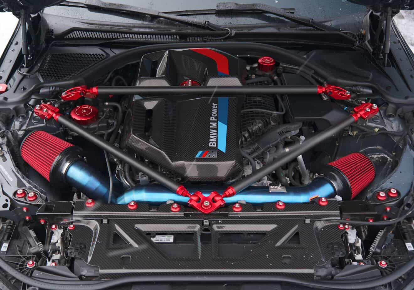 IRL G8X Top Mount Titanium Intake