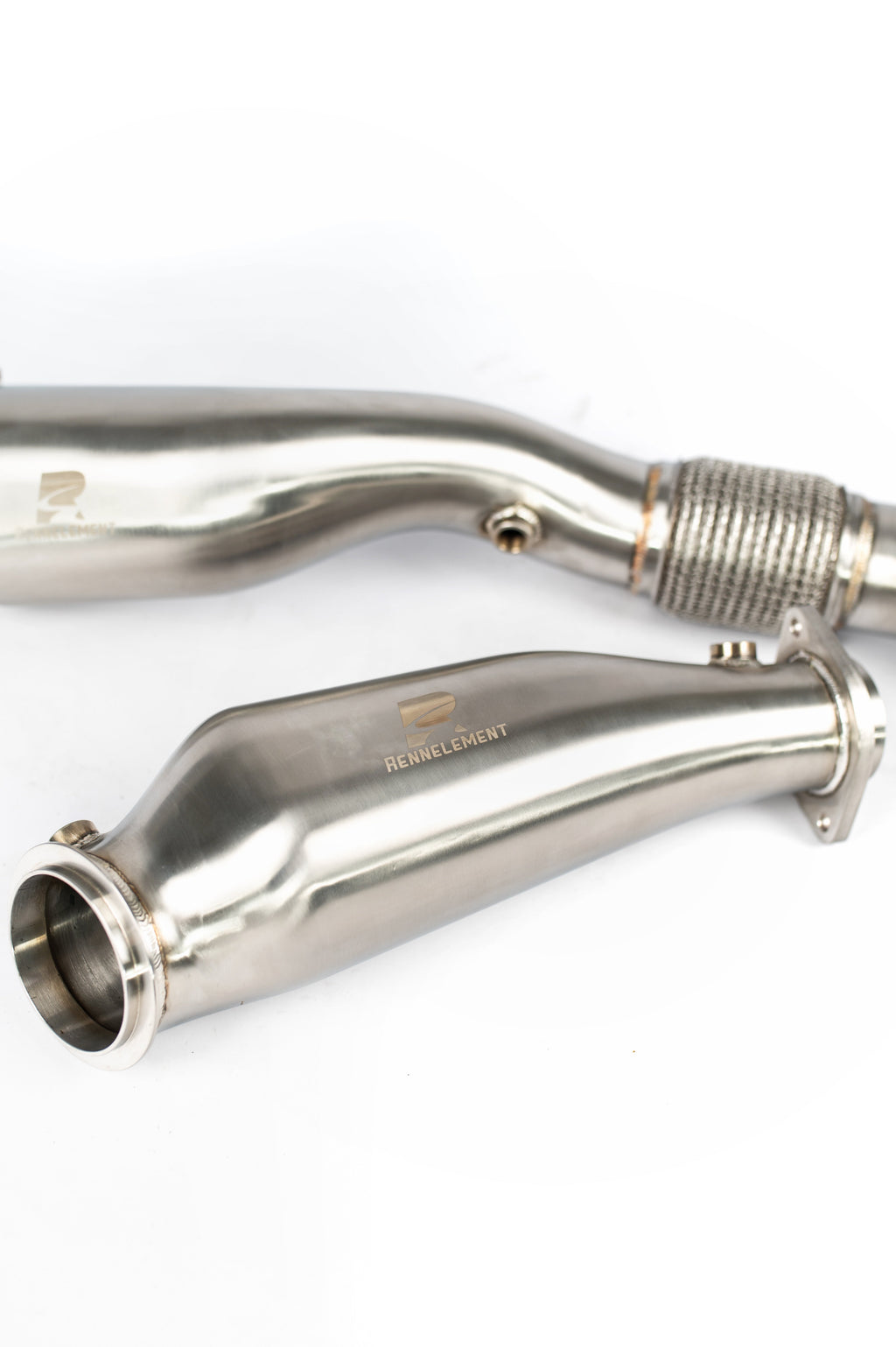 RENNELEMENT BMW G80/G82/G87 4" ULTRA Flow Downpipes