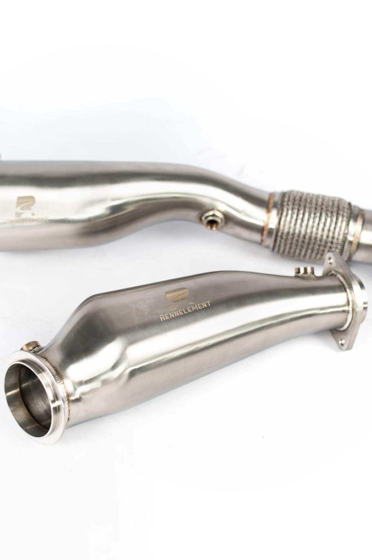 RENNELEMENT BMW G80/G82/G87 4" ULTRA Flow Downpipes