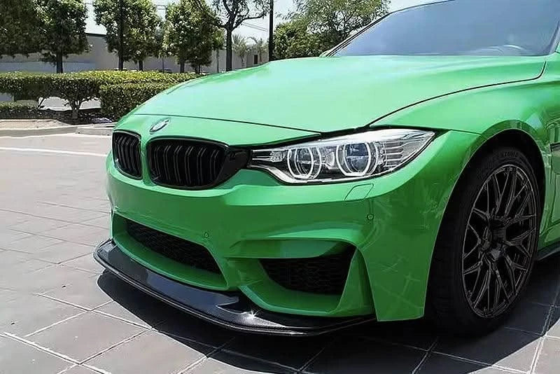 BMW 3 Series F80 M3 F82 F83 M4 GTS Style Carbon Fiber Front Lip (2015 - 2021)