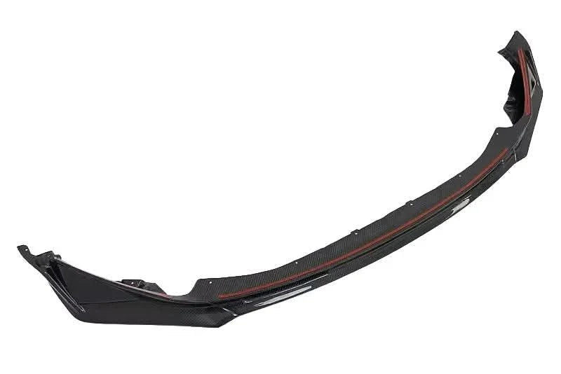 BMW 3 Series M3 M4 G80 G82 V Style Carbon Fiber Front Lip (2019 +)