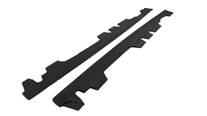 2007-2013 BMW E9X M3 E-Style Carbon Fiber Side Skirt Extensions