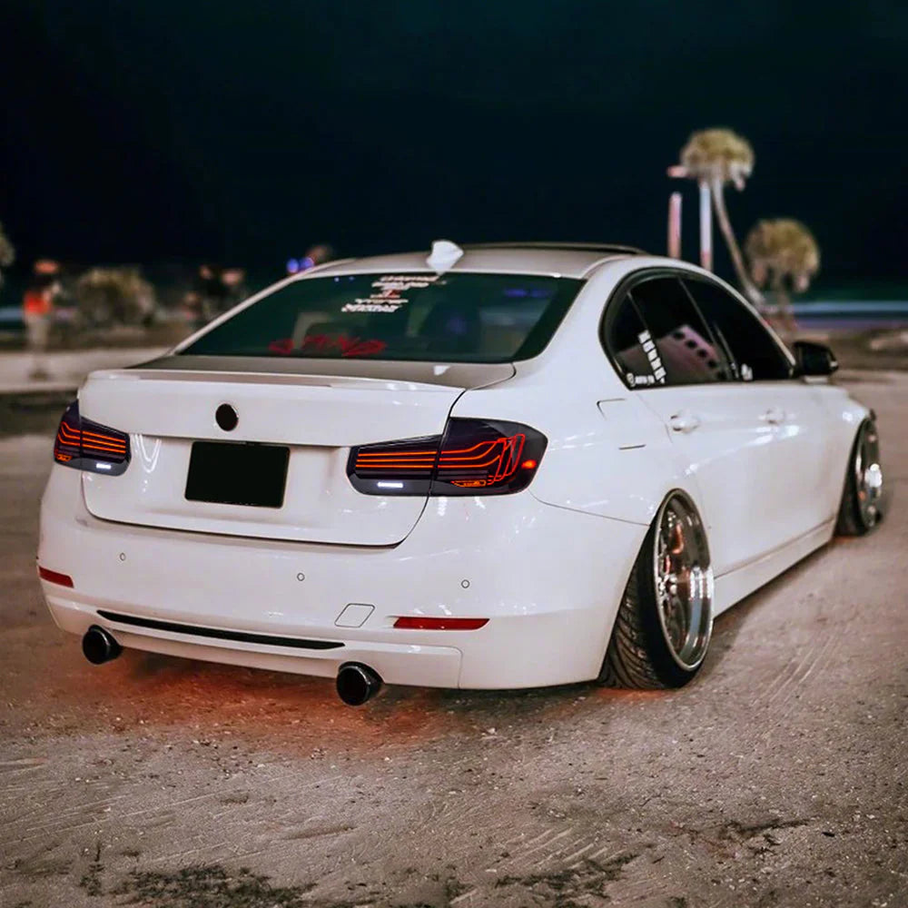 NTXGlow Custom Tail Lights (2013-2018 BMW 3 Series F30) | House of Apex