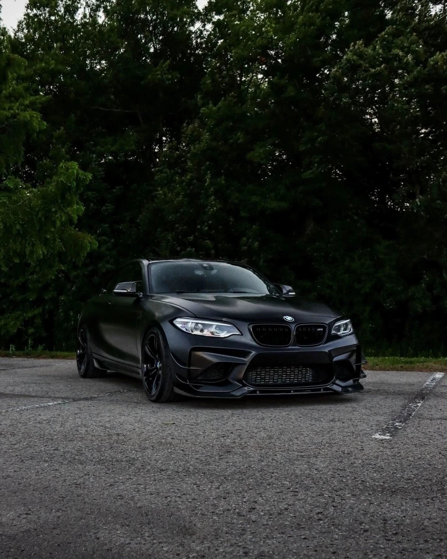 BMW F87 M2/M2C K2 Carbon Fiber Front Lip (2016 - 2019)