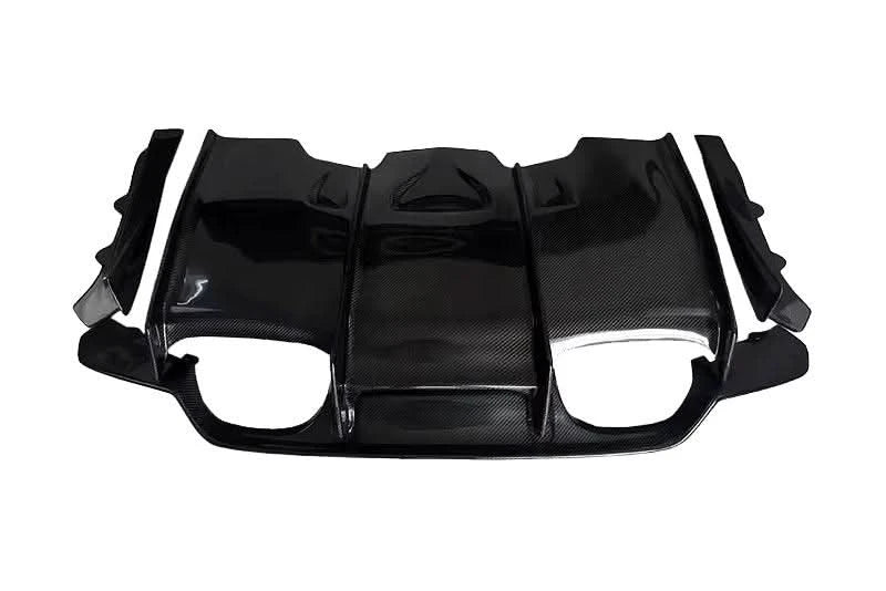 BMW 3 Series F80 F82 M3 M4 PSM Style Carbon Fiber Rear Diffuser Under Tray (2015 - 2020)