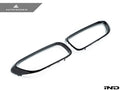 AutoTecknic Gloss Black Front Grille Surround Set - BMW F90 M5