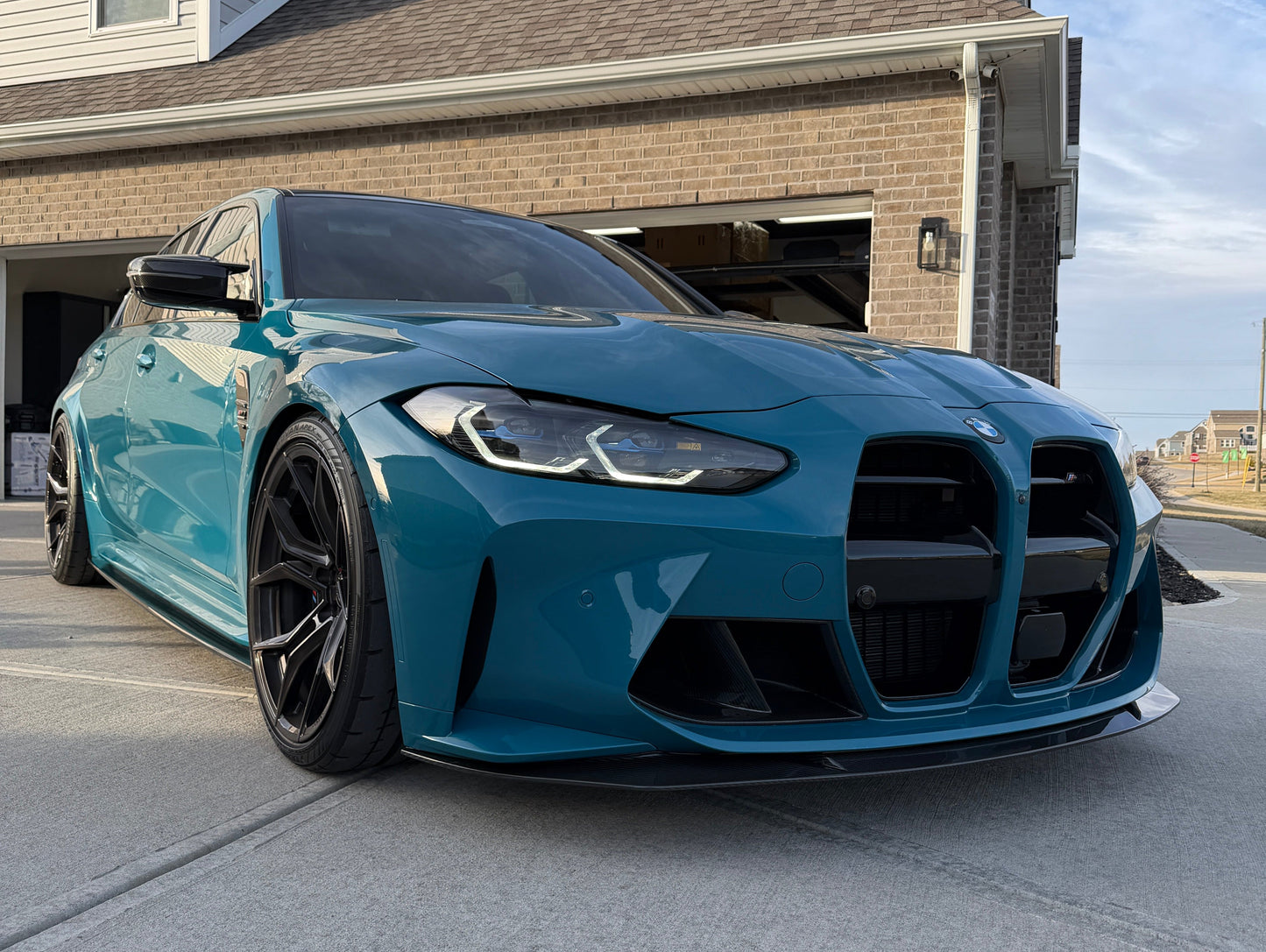 G8X Dry Carbon Fiber V3 Front Splitter