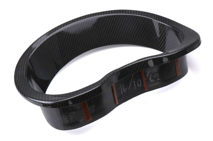 OLM LE Dry Carbon Fiber Speedometer Cluster Trim Cover - 2015-2021 Subaru WRX / STI / 2014-2018 Forester / 2013-2017 Crosstrek
