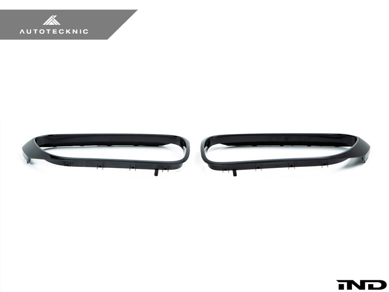 AutoTecknic Gloss Black Front Grille Surround Set - BMW F90 M5