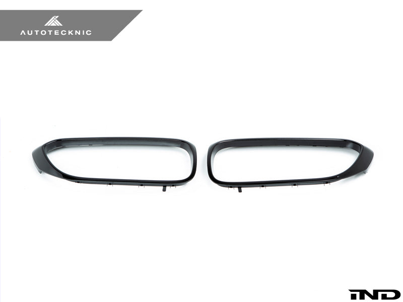 AutoTecknic Gloss Black Front Grille Surround Set - BMW F90 M5
