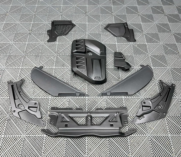 G8X Dry Carbon Fiber Air Intake Covers
