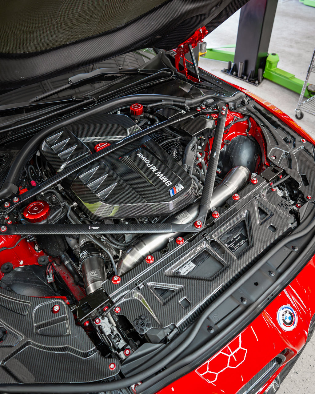 IRL G8X Titanium Front Mount Intakes