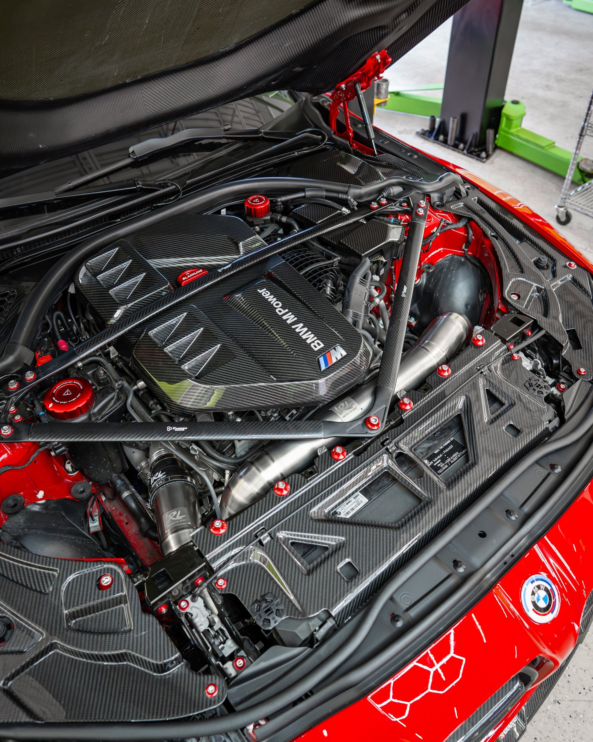 IRL G8X Titanium Front Mount Intakes