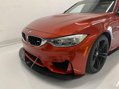 AeroFlow Dynamics 2014-2020 BMW Front Splitter  (F80/F82 M3/M4) Carbon Fiber