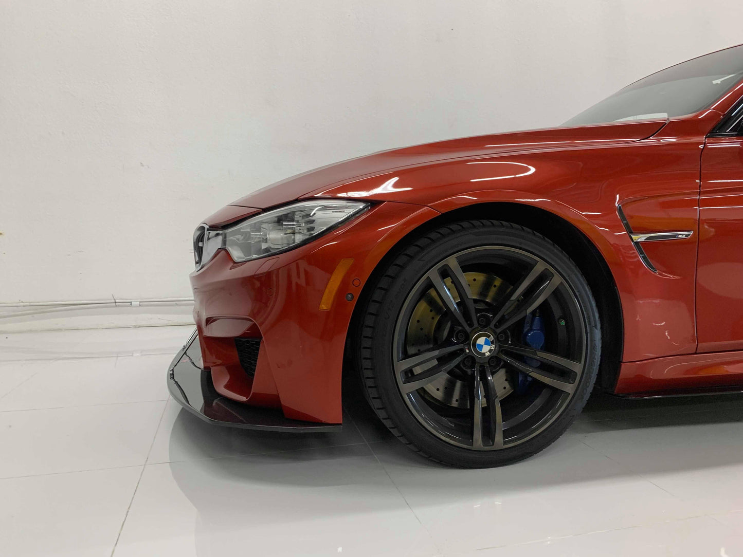 AeroFlow Dynamics 2014-2020 BMW Front Splitter  (F80/F82 M3/M4) Carbon Fiber