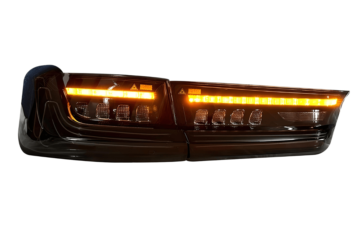 BMW 3 Series G20 G28 Red and Smoked CSL Style Laser Tail Lights (2019-2024)