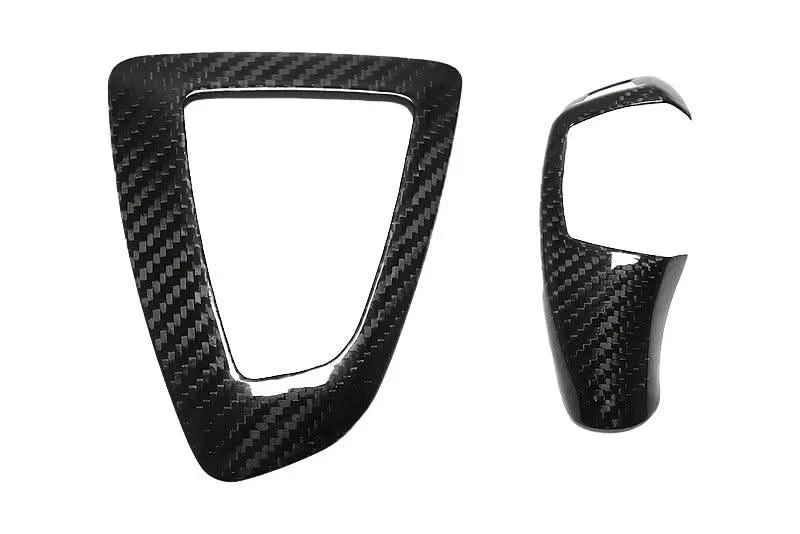 BMW F20 F22 F30 F32 F10 GT F07 F01 X3 F25 X4 F26 Carbon Fiber Gear Shift Knob and Panel Cover Trim (2011 - 2019)