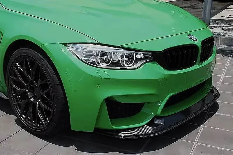 BMW 3 Series F80 M3 F82 F83 M4 GTS Style Carbon Fiber Front Lip (2015 - 2021)