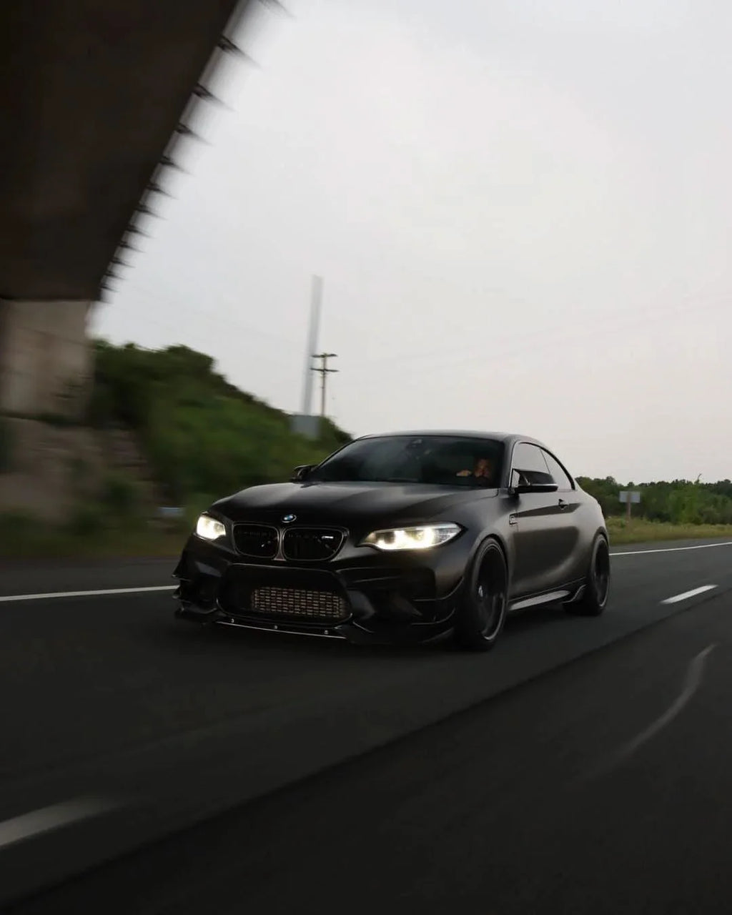 BMW F87 M2/M2C K2 Carbon Fiber Front Lip (2016 - 2019)