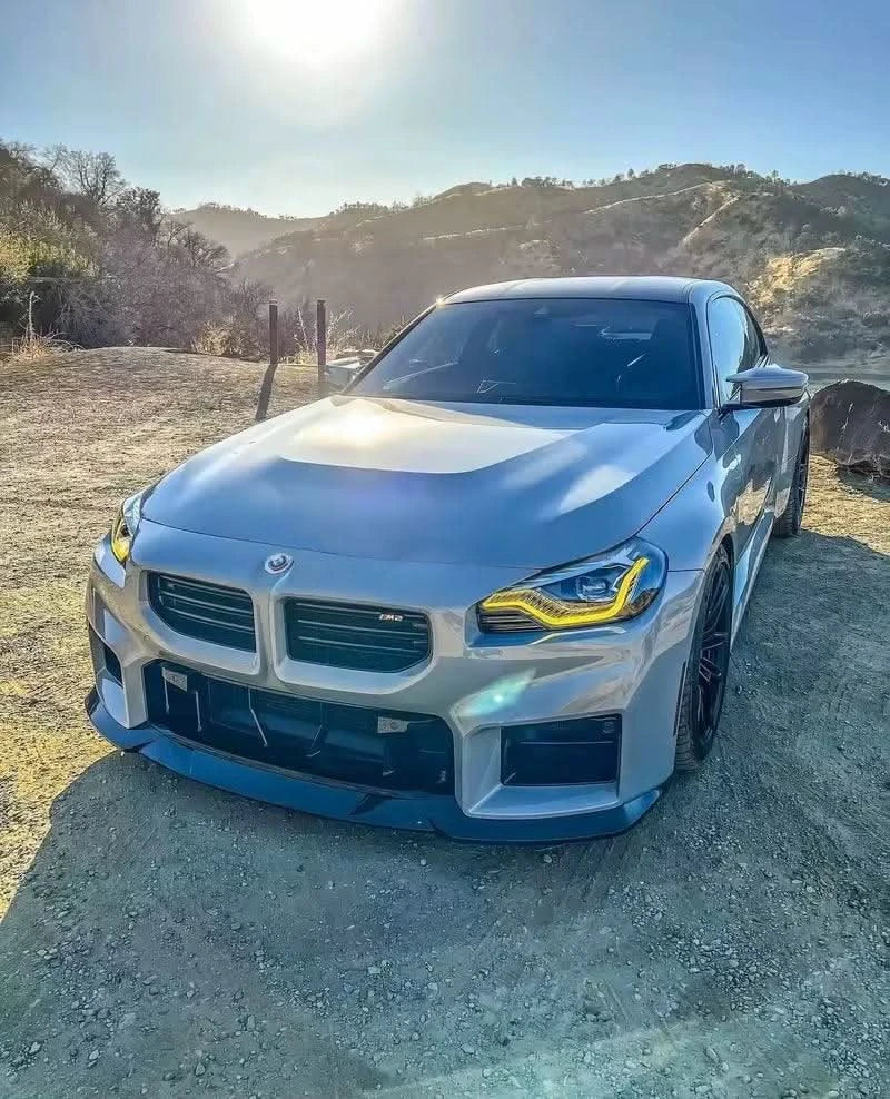 BMW 2 Series G87 M2 MHC Style Carbon Fiber Front Lip (2023+)