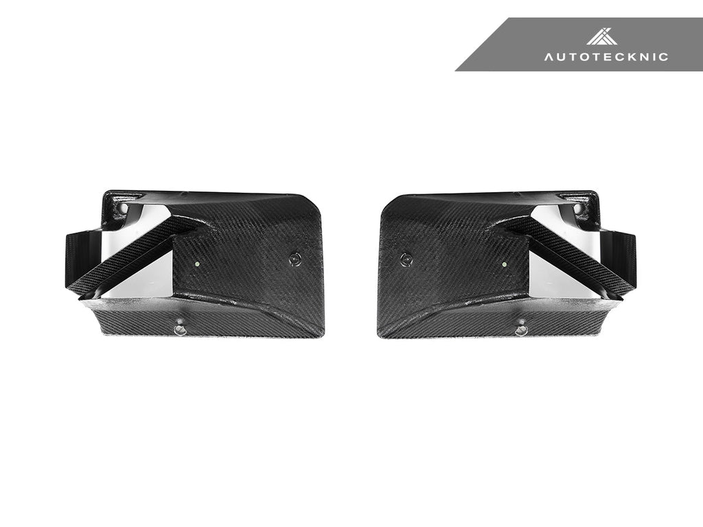 AutoTecknic Dry Carbon Front Bumper Lower Vent Set - G87 M2
