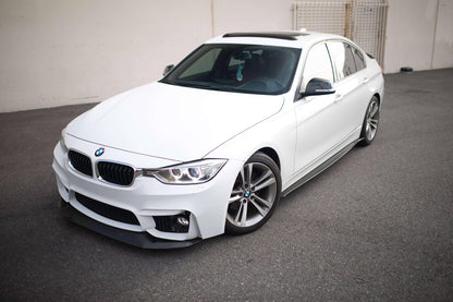 AeroFlow Dynamics 2013-2020 Bmw Side Skirt Extension V1 Carbon Fiber ( F30, F32, And F80/F82 M3, M4)