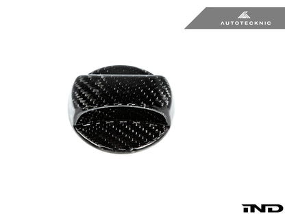 AutoTecknic Dry Carbon Competition Fuel Cap Cover - A90 Supra