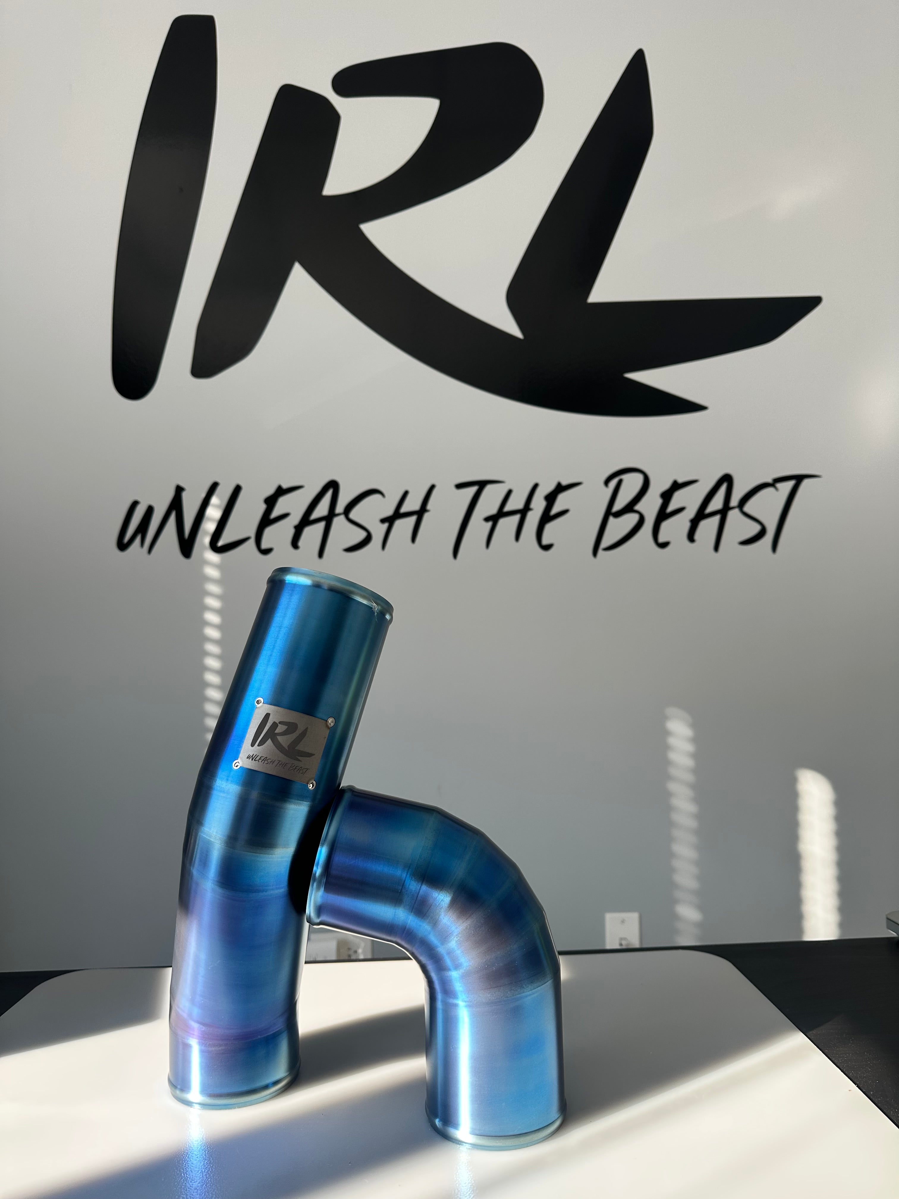 IRL G8X Titanium Front Mount Intakes