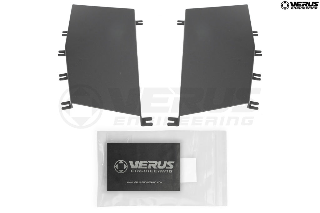 Verus Engineering Hood Louver Rain Guard Kit - 2008-2014 Subaru WRX/STI (GR / GV)