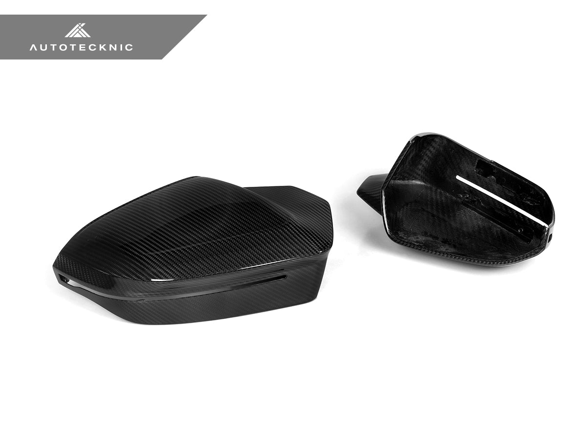 AutoTecknic Dry Carbon Fiber Mirror Cap Set - BMW G90/ G99 M5
