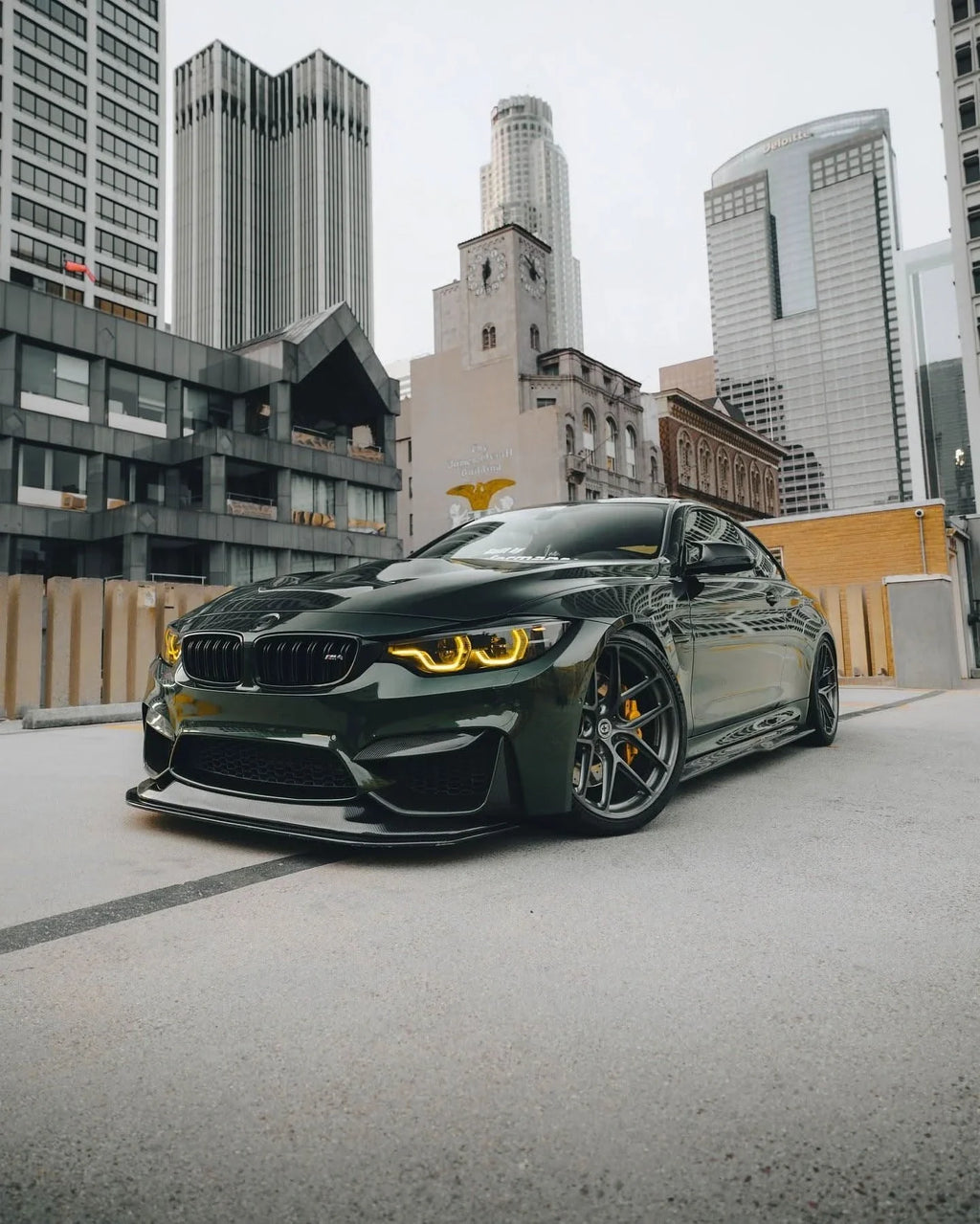 BMW 3 Series F80 M3 F82 F83 M4 GTS Style Carbon Fiber Front Lip (2015 - 2021)