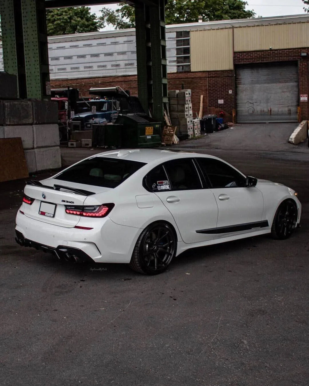 BMW 3 Series M3 G80 G20 M4 G82 G22 K2 Carbon Fiber Trunk Spoiler (2021 - 2023)