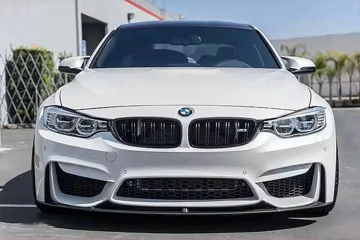 BMW 3 Series F80 M3 F82 F83 M4 M Performance Style Carbon Fiber Front Lip (2015 - 2019)