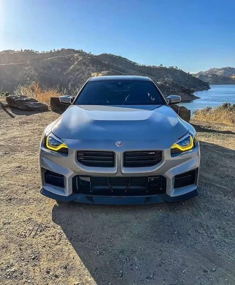 BMW 2 Series G87 M2 MHC Style Carbon Fiber Front Lip (2023+)